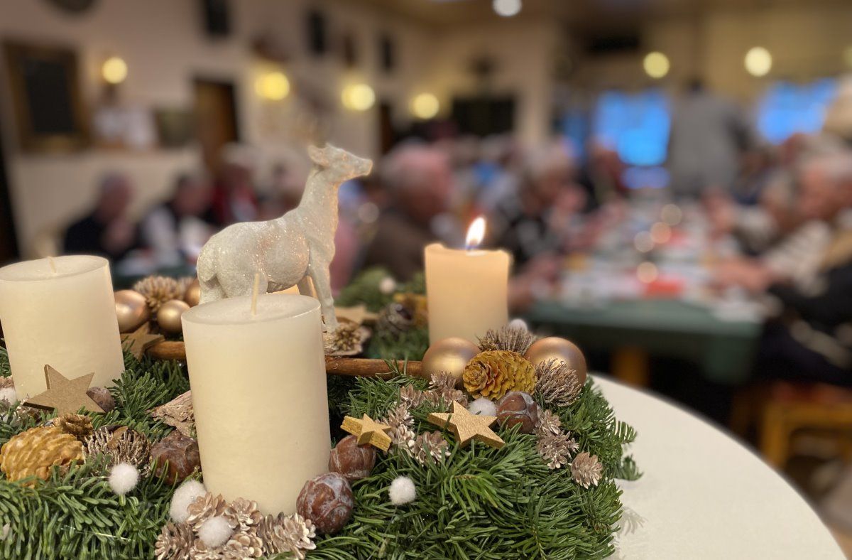 Adventsfeier für Senioren St. Seb. Schützenverein DüsseldorfBilk e.V.